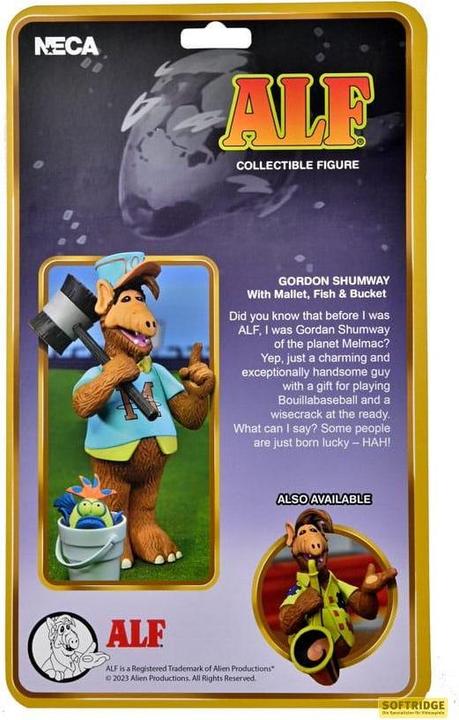Image du produit Neca Alf figurine Toony Classic Baseball Alf 15 cm