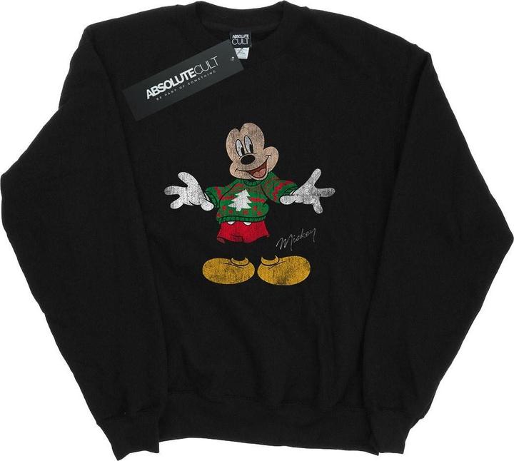 Disney Mickey Mouse Christmas Jumper Sweatshirt (3XL)