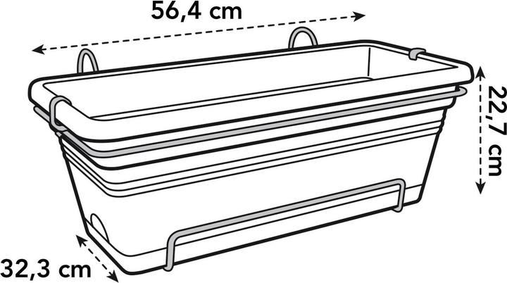 Actual product image Elho Balkkonkistchen All-In-One (34 cm)