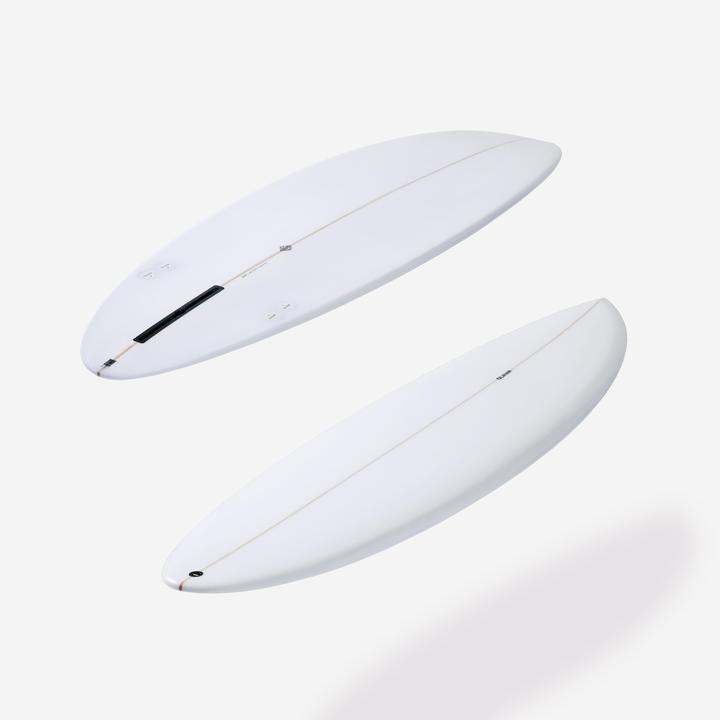 Image du produit Olaian Planche de surf mi-longue 6'8" - 900 blanc (6'8")