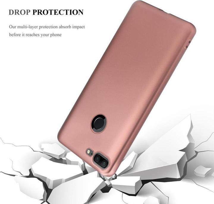 Actual product image Cadorabo TPU Matt Metallic Cover (Honor 9 Lite)