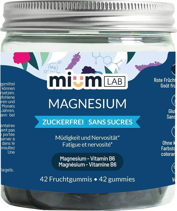 Actual product image Mium Lab Vitamingummis Magnesium (42 Piece, Gummies, 163 g)