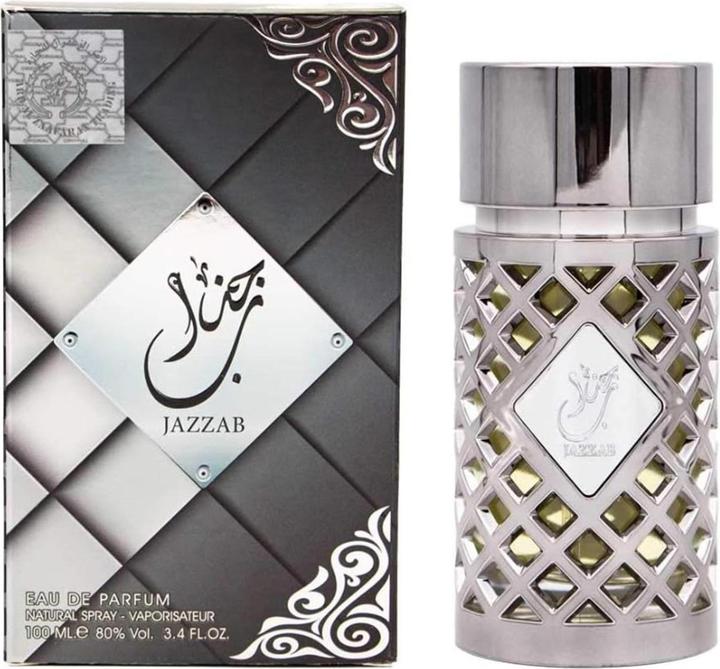 Lattafa Perfumes ARD AL ZAAFARAN Jazzab Silver EDP spray 100ml (Eau de Parfum, 100 ml)