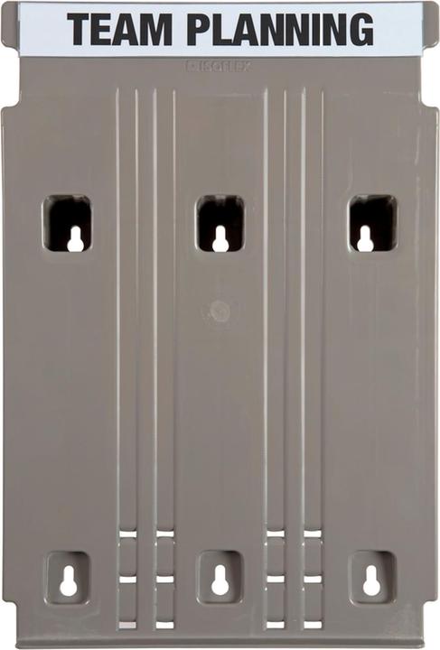 Actual product image Eichner FLAT wall-mounted sorting system, for format A4, filling height 9 mm, grey (A4)
