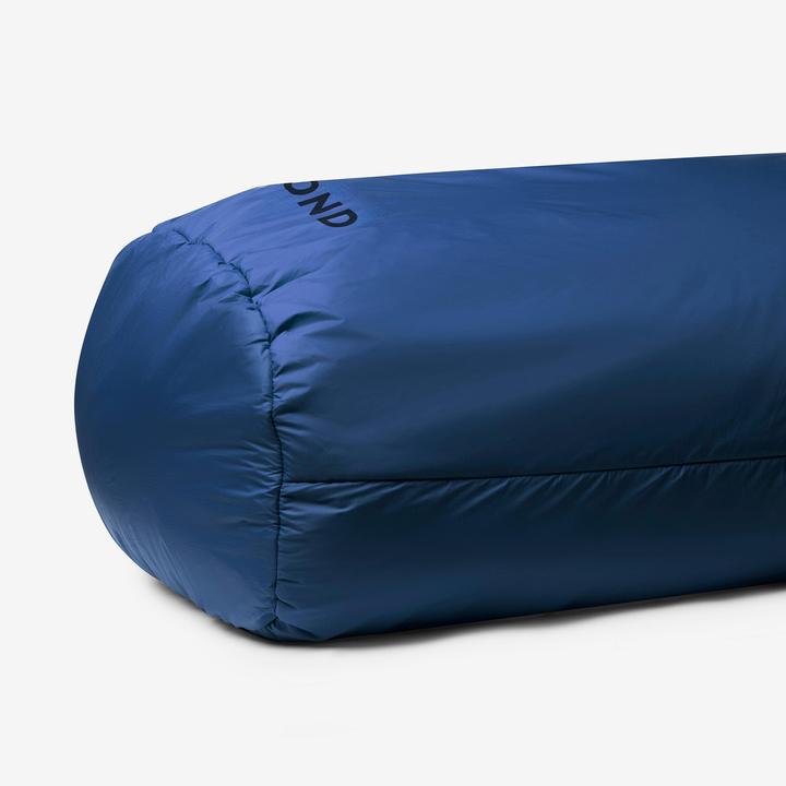 Forclaz Mumienschlafsack koppelbar kompakt Trekking - MT500 15 °C Kunstfaser (38 cm)