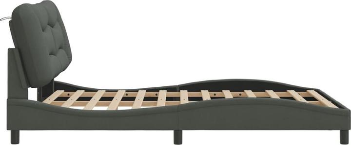Actual product image VidaXL Bed frame with LED fabric (120 x 200 cm)