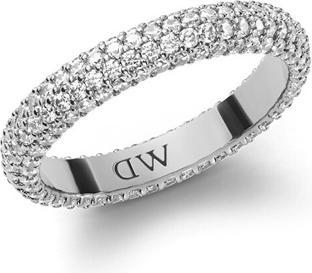 Daniel Wellington - Sparkling Steel Ring with PavÃ© Crystals DW0040065 - Circuit: 68 mm (68)
