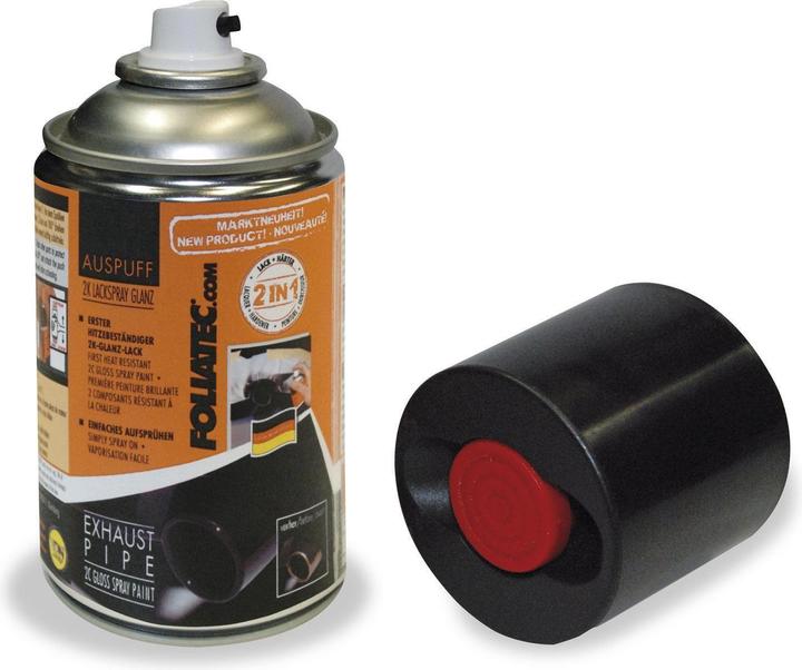 Produktbild Foliatec Auspufflack (Schwarz, 0.25 l)