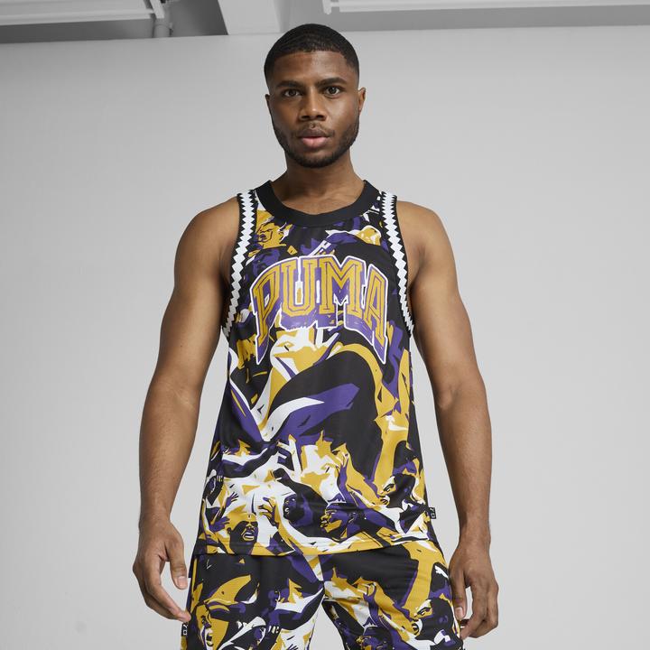 Actual product image Puma Rival Rage AOP Mesh Tank (S)