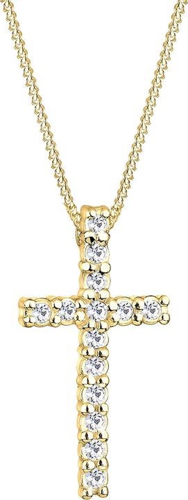Produktbild Elli Kreuz (Glaskristall, 925er Sterling Silber, 60 cm)