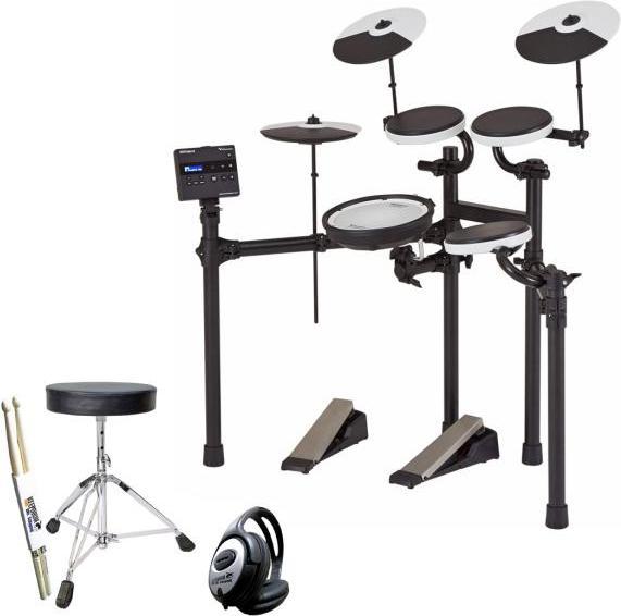 Actual product image Roland TD-02KV electric drum kit with accessory set (E-drum)