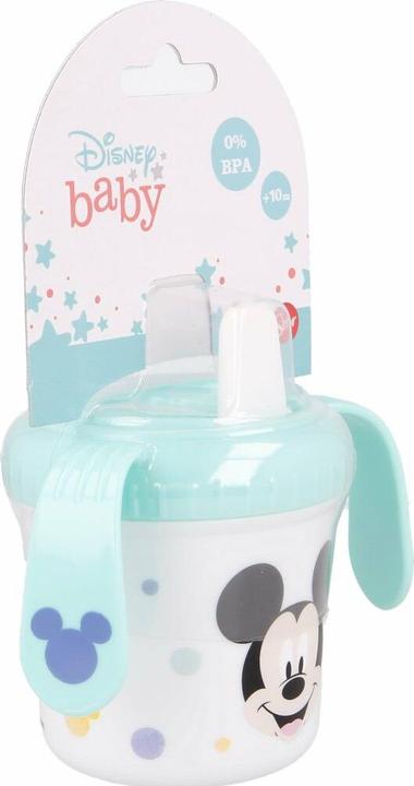 Produktbild Stor Becher mit Ohren und Trinker 250ml Mickey Mouse (250 ml)