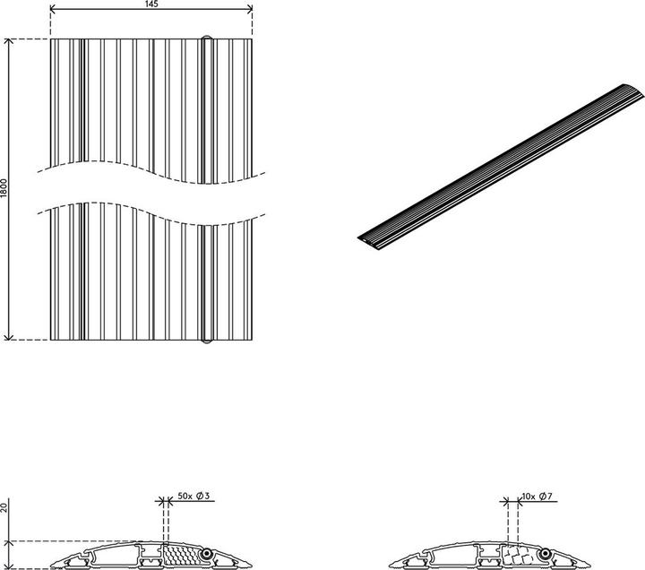 Produktbild Dataflex 31.432 (Kabelschlauch, 180 cm)