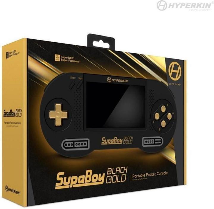 Image du produit Hyperkin Other portable console game SUPABOY M08889-BKC black gold