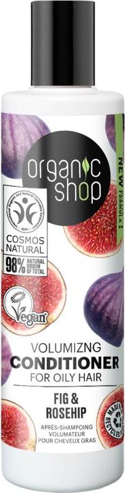 Organic Shop Volumizing Conditioner für fettiges Haar, Feige und Hagebutte (280 ml) (280 ml)