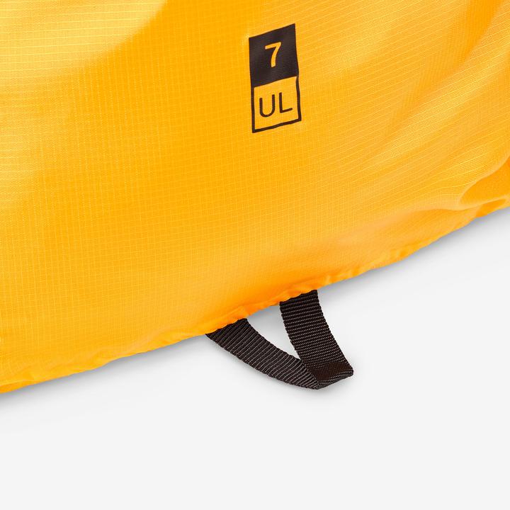 Actual product image Simond Packsack Drybag 7 l wasserdicht ultraleicht - gelb