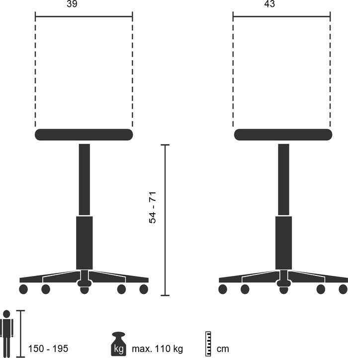 Produktbild Hjh Office Ortho Sit