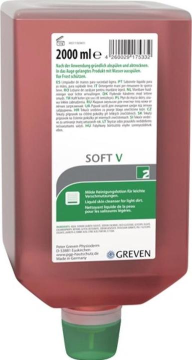 Produktbild PGP Hautreinigungslotion GREVEN® SOFT V 2l F 2 l Flasche (Körperlotion, 2000 ml)
