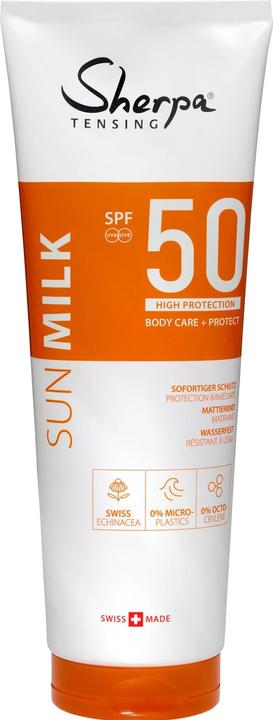 Immagine prodotto Sherpa Tensing Sonnenmilch (Latte solare, SPF 50, 250 ml, 270 g)