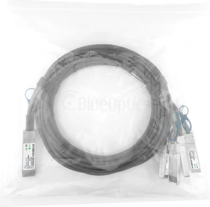 Actual product image CBO Mellanox MCP7F00-A003R30L Compatible BlueLAN QSFP28 DAC SC282701L3M26
