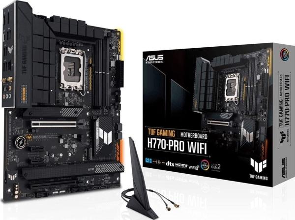 Actual product image ASUS TUF GAMING H770-PRO WIFI (LGA 1700, Intel H770, ATX)