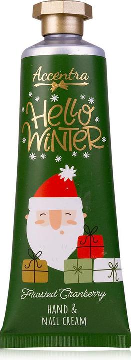 Accentra Handcreme & Nagelcreme HELLO WINTER Duft: Frosted Cranberry (60 ml)