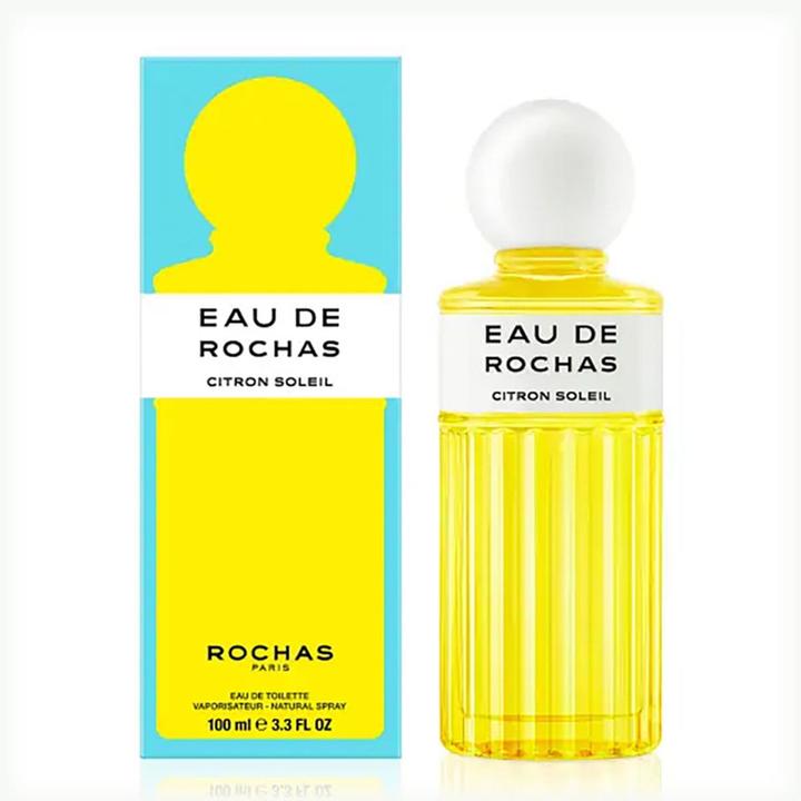 Actual product image Rochas Citron Soleil Eau De Toilette Spray 100ml (Eau de toilette, 100 ml)