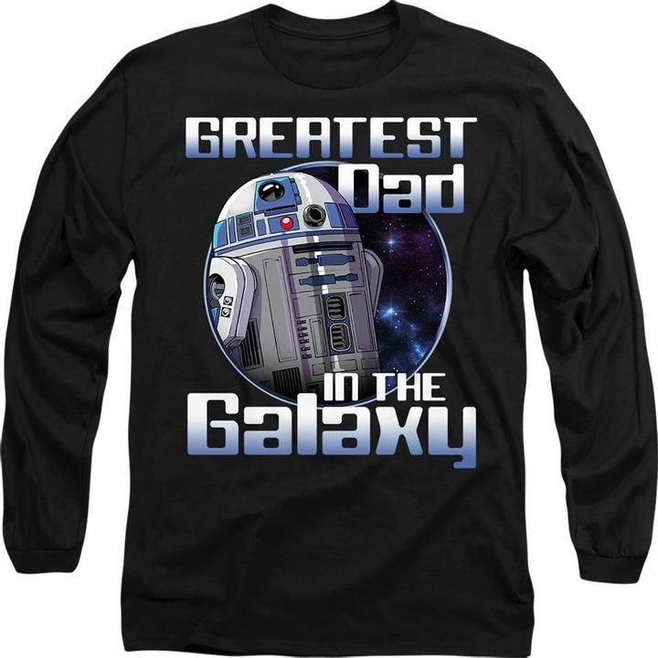 Produktbild Star Wars Greatest Dad In The Galaxy TShirt Vatertag (M)