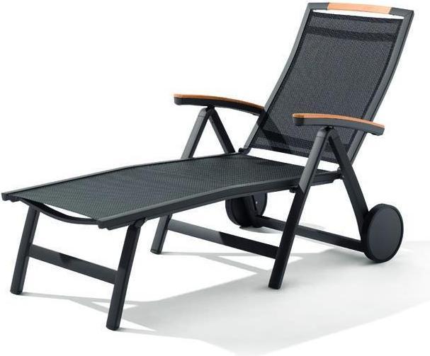 Produktbild Sieger Catena Klapprollliege Aluminium (193 cm)