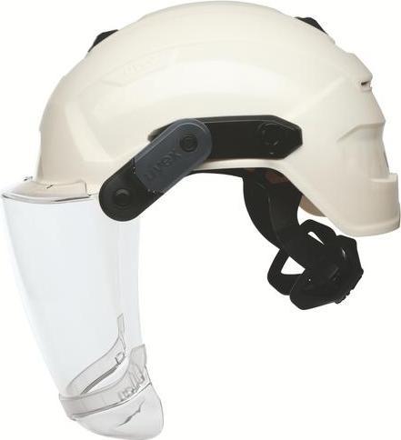 Actual product image Uvex Safety Visor uvex pronamic with chin guard 9916001 colourless (Hearing protection replacement pads)