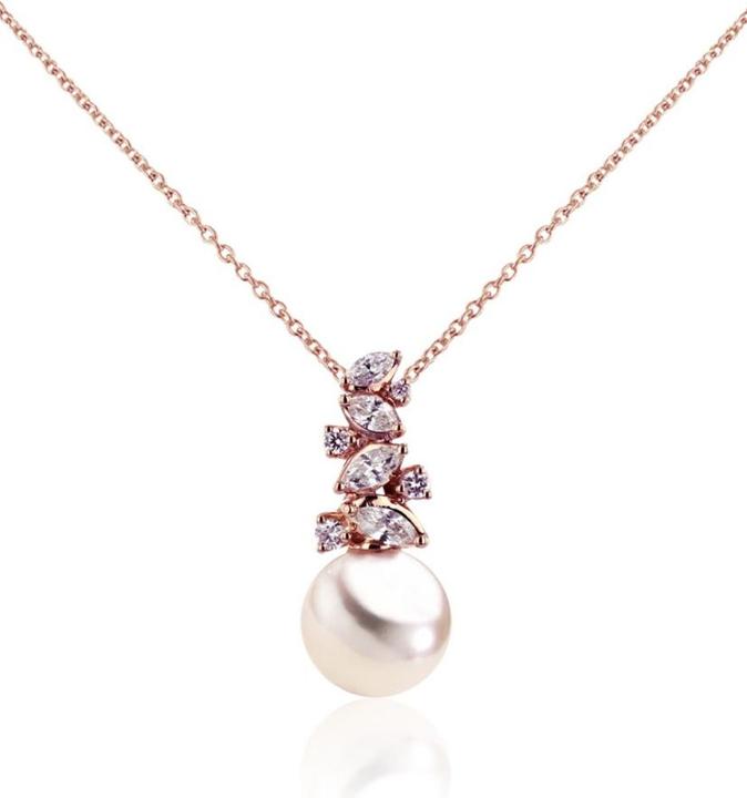 Muau Collier (750, 18K Roségold, 40 cm)