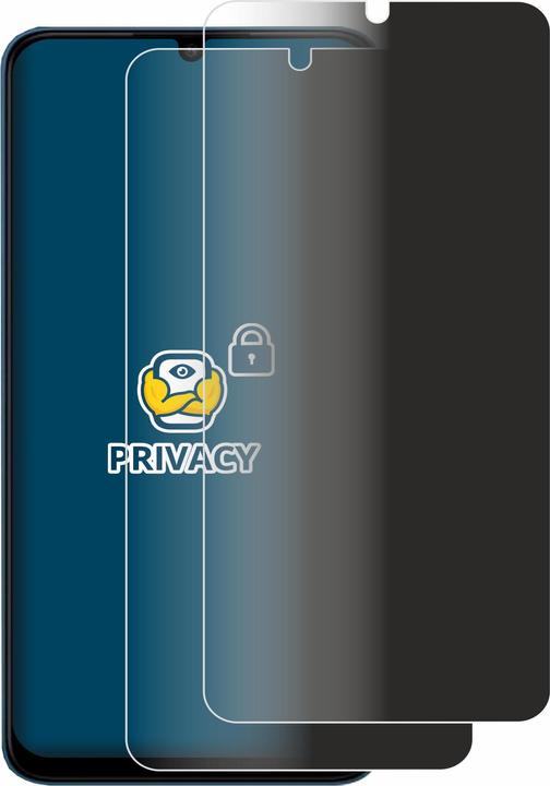 Actual product image BROTECT Anti-spy privacy film Blue light protection film (2 Piece, Xiaomi Redmi 13C)