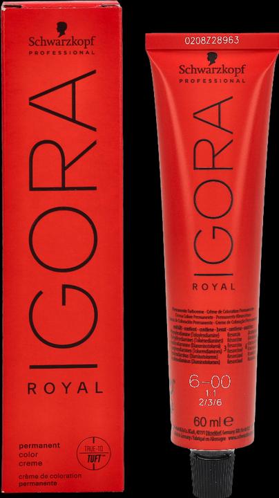 Produktbild Schwarzkopf Professional Igora Royal (6-00 Dunkelblond Natur Extra)