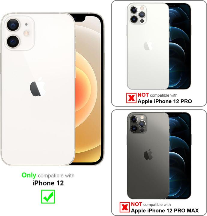 Image du produit Cadorabo TPU 360 degrés Case Cover (Apple iPhone 12)