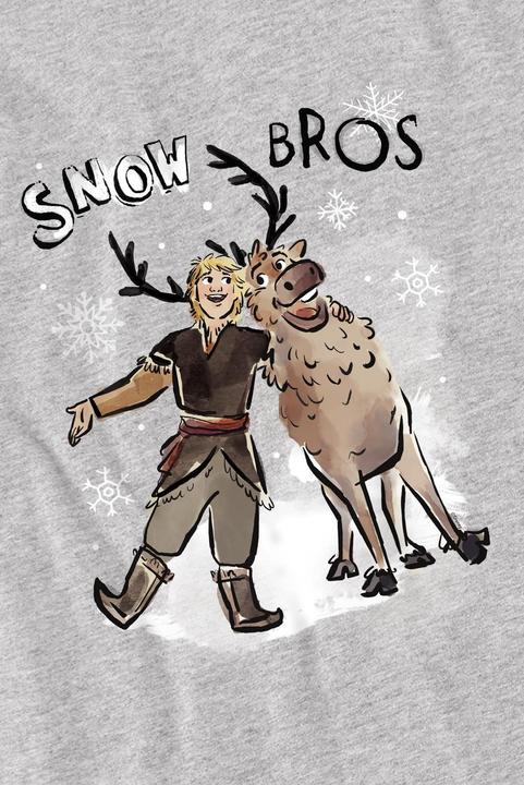 Immagine prodotto Disney Frozen Snow Bros Maglietta Kristoff Sven Bambini (128)