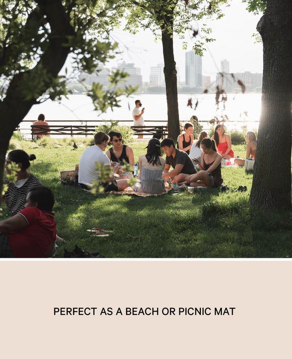 Produktbild Noya Picknickmatte / Strandmatte, aus recyceltem PET