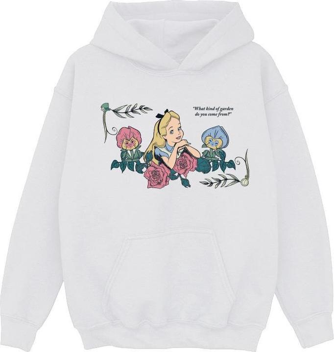 Produktbild Disney Alice In Wonderland What Kind Of Garden Kapuzenpullover Mädchen (152, 158)