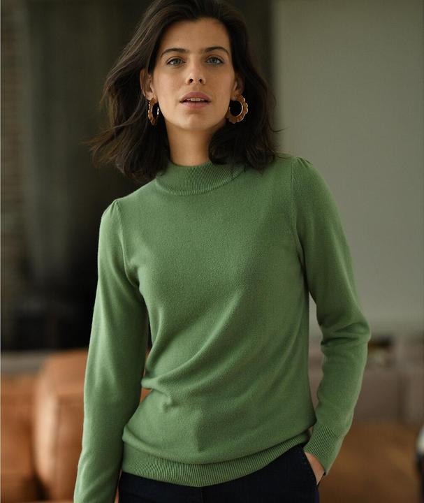 Image du produit Anne Weyburn Pull à col montant en maille douce (42)