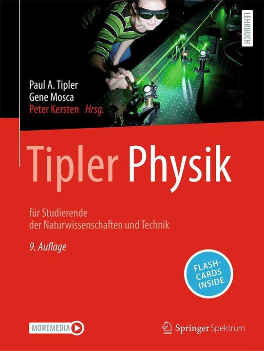 Produktbild Tipler Physik (Deutsch, Gene Mosca, Peter Kersten, Paul A. Tipler, 2024)