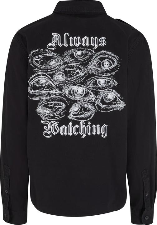 Immagine prodotto Mister Tee MisterTee Always Watching - Camicia vintage a maniche lunghe - 173875 (XXL)