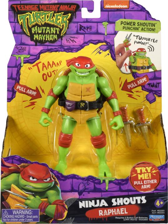 Produktbild Boti Teenage Mutant Ninja Turtles Ninja Shouts Figur – Raphael