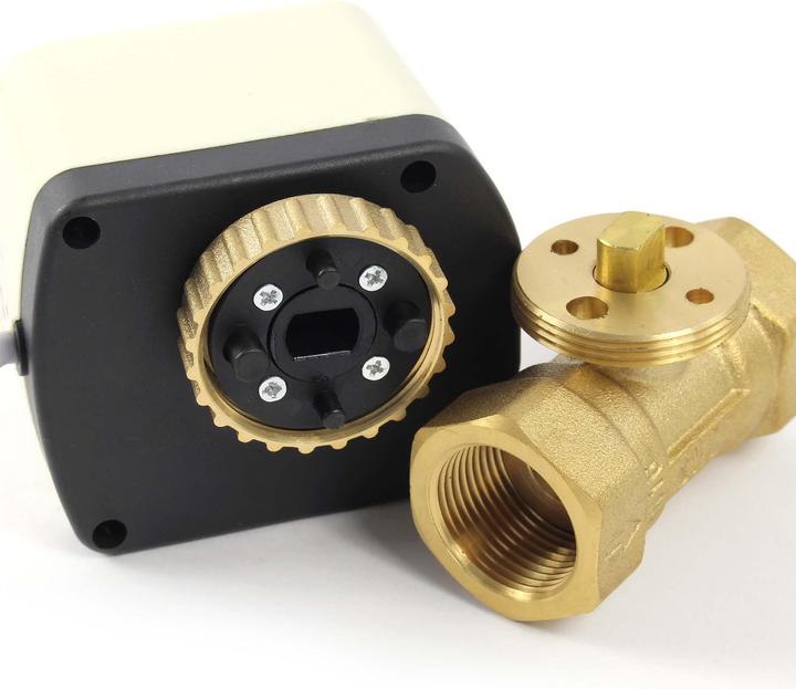 Produktbild Wiltec 2-Wege Zonenventil DN25 33,7mm (1") Zweiwegeventil 230VAC Kugelventil