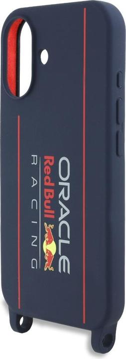 Produktbild Red Bull RBHMP16S24SISOLRV iPhone 16 6.1" hardcase Silicone Strap and Vertical Logo MagSafe navy (Apple iPhone 16)