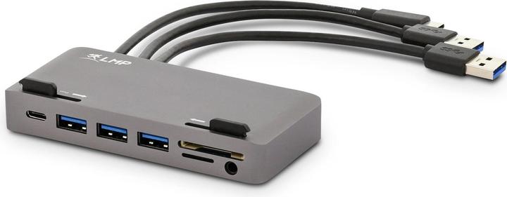 LMP Attach Dock Pro 10 Port SG,Mini-DP,HDMI (USB-C, 7 Ports)