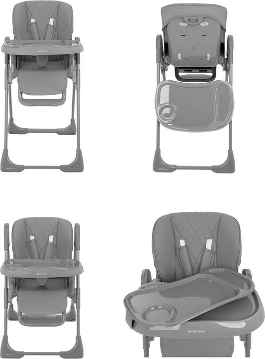 Produktbild Kikkaboo Kinderhochstuhl Comfy klappbar (Hochstuhl)