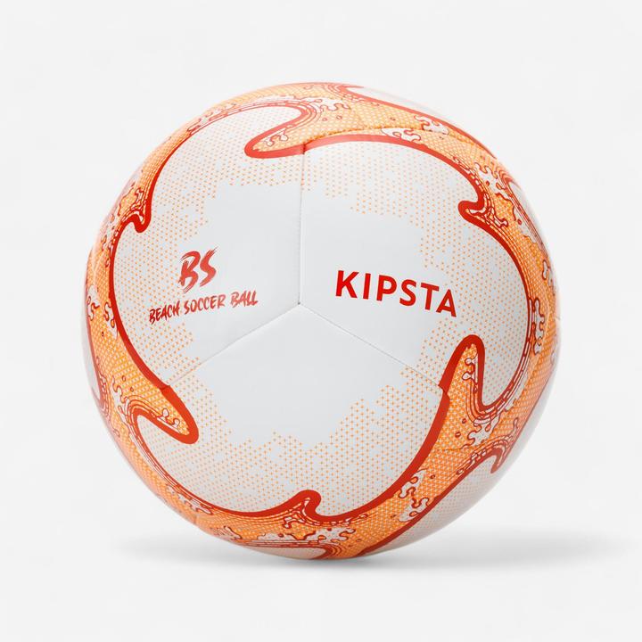 Immagine prodotto Kipsta Beachsoccer Hybridball Light taglia 5 - bianco/arancio (5)