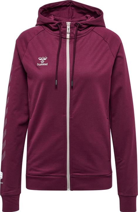 Immagine prodotto hummel Hmlmove Grid Cot. Felpa Con Cappuccio E Zip Donna (3XL)