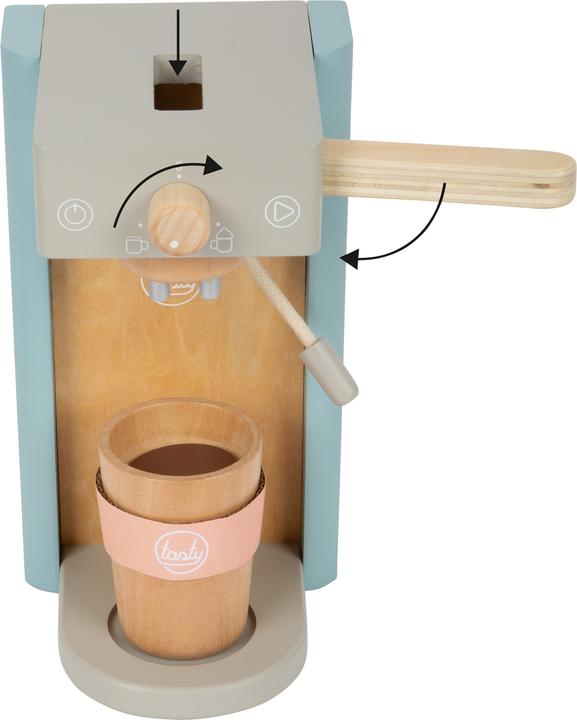 Actual product image small foot Coffee maker set tasty