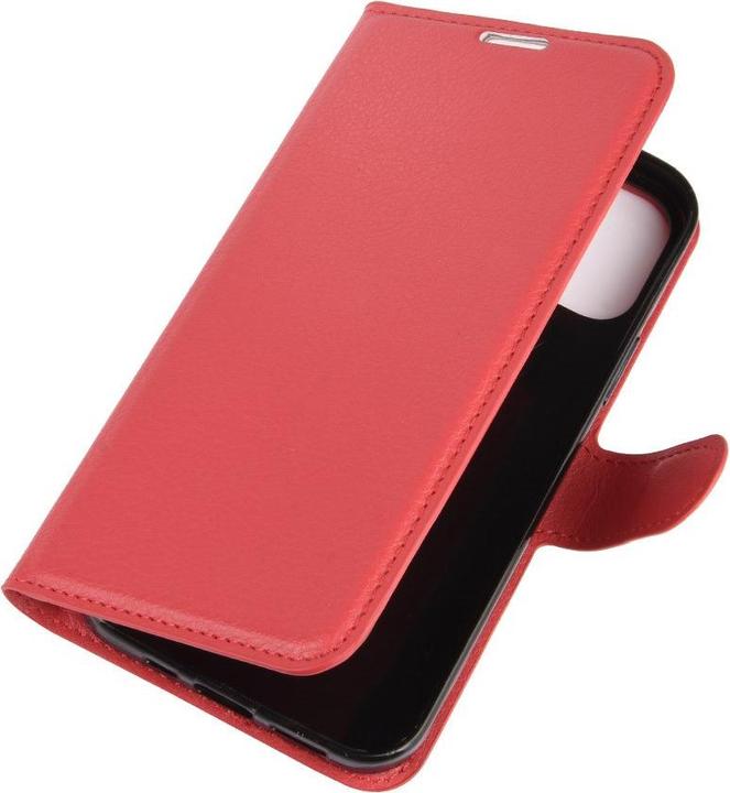 Actual product image Cover-Discount iPhone 12 mini - leather case cover red (Apple iPhone 12 mini)