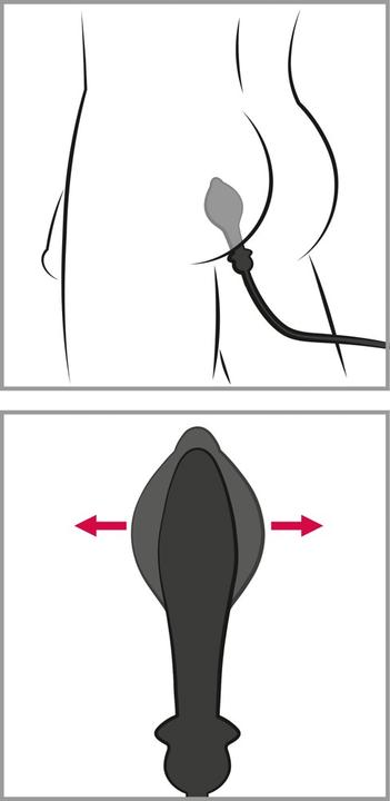 Produktbild Pipedream Throb Inflatable Plug